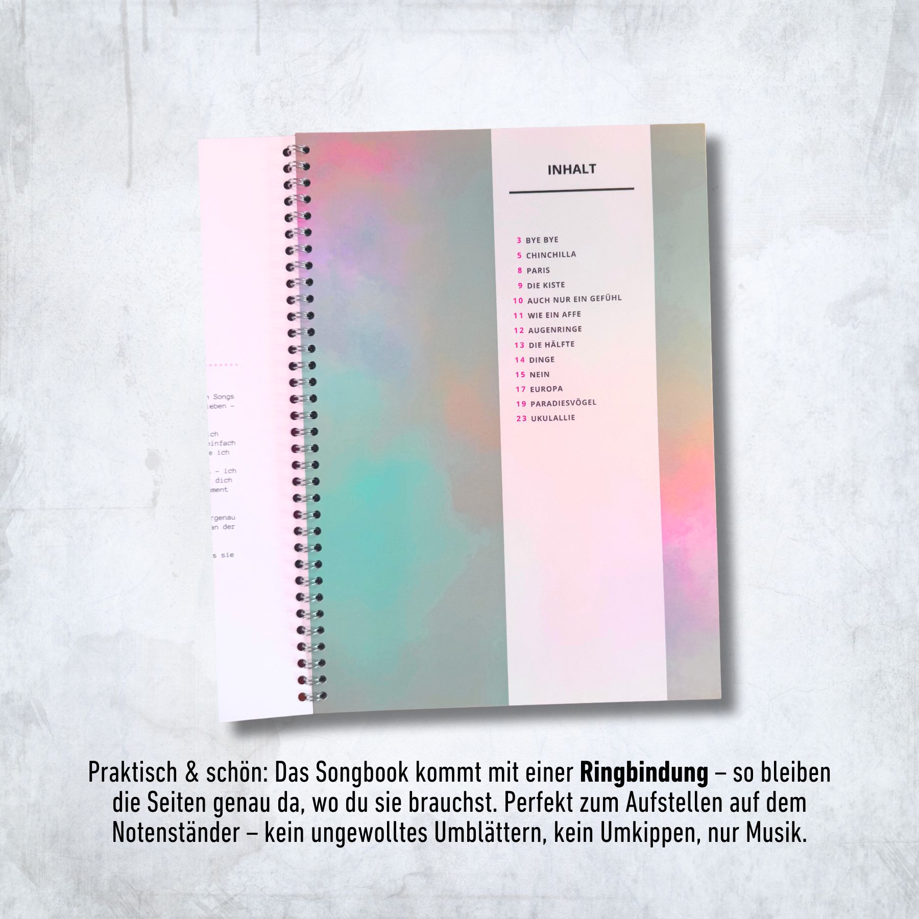 Thumbnail 3 von  Songbook zu „Paradiesvogel“